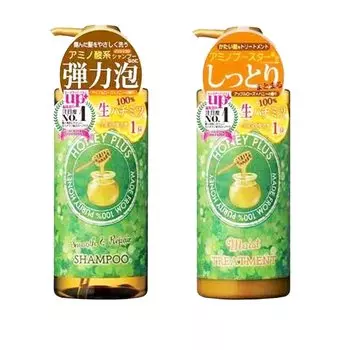 Ray Natural Honey Plus Smooth Repair Шампунь Увлажняющий уход Набор Увлажняющий уход [Распродажа набора] & & (500мл каждый)