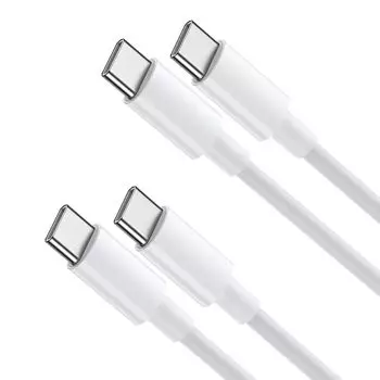 RayCue USB-C и кабель 2 комплекта сверхбыстрая зарядка 100 Вт/5 А Совместимость с PD2.0 480 Мбит/с высокоскоростная передача данных Экологичный TPE