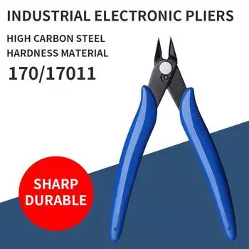 RAYENR 1PC 170 Universal Pliers DIY Electronic Diagonal Side Cutting Nippers Wire Cable Cutter 3D Printer Parts Hand Tool