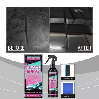 RAYHONG Автомобильное покрытие-спрей краска-спрей легкий уход за блеском анти-грязеотталкивающий