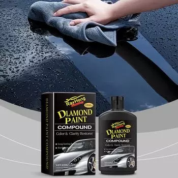 RAYHONG Car Coating Polish Car Cleaning Coating Car Paint Polishing Care Polishing Waxing Stain Removal 120g