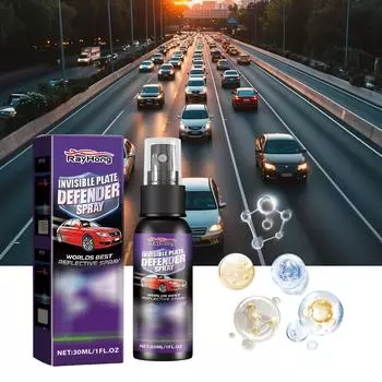 Rayhong Car Coating Spray Car Clear Coat долговечный ежедневный удобный защитный спрей для ухода за автомобилем 30ml