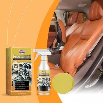 Rayhong Car Multi-Purpose Foam Cleaner Очистка и уход за салоном автомобиля Удаление пятен Водостойкий уход за автомобилем 120ML