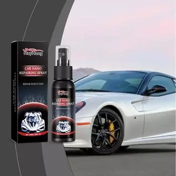 RAYHONG Car Nano Coating Spray Уход за кузовом автомобиля Пылеотталкивающее средство Противообрастающее средство для ухода за краской 100ml