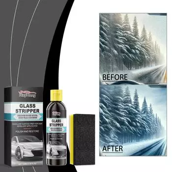 Rayhong Очиститель масляной пленки для автомобильных стекол, водонепроницаемое, противотуманное чистящее покрытие, очиститель для окон 100ML