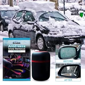 Rayhong Snow Remover Автомобильный лобовой стеклоочиститель, антиобледенитель, быстрое таяние, портативный обогреватель 1pc