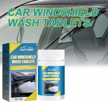 RAYHONG Таблетки для чистки автомобильных стекол, очиститель автомобильных стекол и зеркал, очиститель от запотевания масла