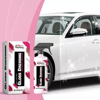 RayhongDeep Crystal Car Wash — шампунь для мытья автомобиля, который очищает краску, усиливает блеск и сохраняет восковую защиту 237ml