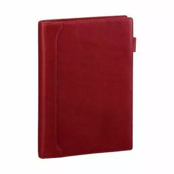 Raymay Fujii Da Vinci Grande Olive Leather System Notebook A5 Slim Wine JDA3026Z