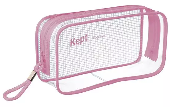 Raymay Fujii Kept Clear Pen Dusty KPF9022DP Pouch, Purple,