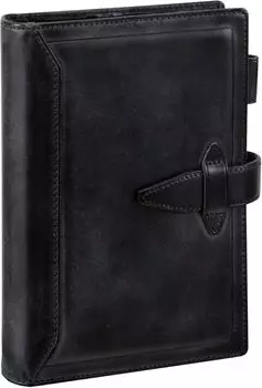 Raymay Fujii System Notebook Da Vinci Loloma Classic Bible Black DB3014B