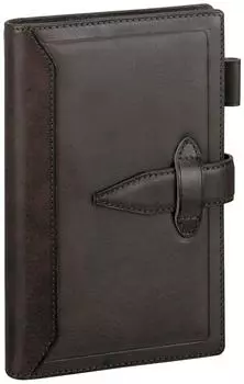 Raymay Fujii System Notebook Da Vinci Loloma Classic Bible Dark Brown DB3011E