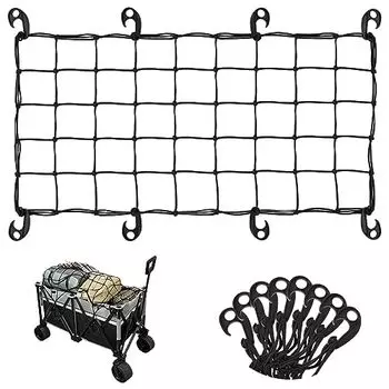 Raynesys Cargo Net, Wagon Net, Universal Luggage Net, 35.4 x 19.7 inches (90 x 91x50cm
