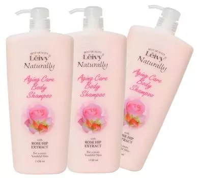 Rayvey Body Shampoo Rosehip 1150 мл x 3 [Набор 3]