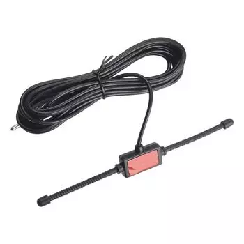 Разъем DIN для автомобильной стереосистемы Антенна Т-образный усилитель сигнала Автомобильные детали AM FM Radio Antenna