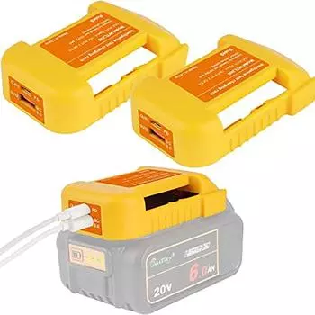 Разъем для блока питания Makita/Dewalt/Milwaukee USB-адаптер для зарядного устройства Подставка для зарядки Зарядное устройство для телефона Для Makita|Dewalt|Milwaukee