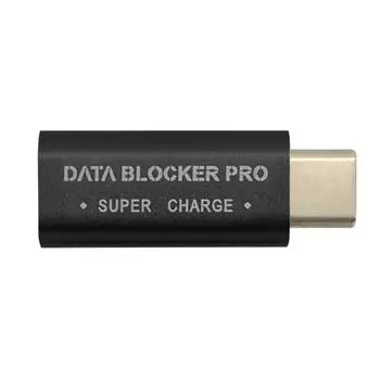 Разъем для быстрой зарядки GE07 USB-C / Type-C Data Blocker GE07 чёрный