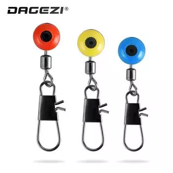 Разъем для рыбалки 25 шт. / Лот рыболовное шарнирное соединение сплошное кольцо блокировка Snap коробка для рыболовных снастей на карпа жёлтый