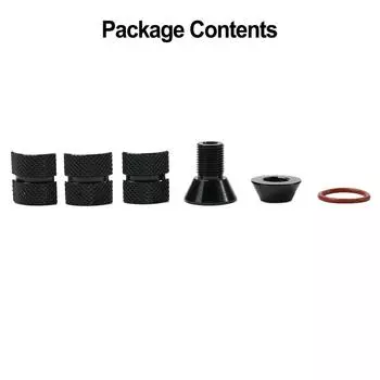 Разъем для велосипедной гарнитуры 25x21,5 мм, диапазон расширения 22–25,4 мм