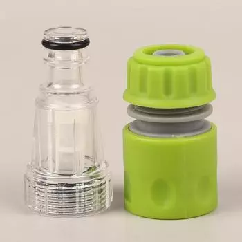 Разъем для воды, фильтр, автомобильный очиститель, мойка высокого давления, шланг, труба, клапан, адаптер жёлтый