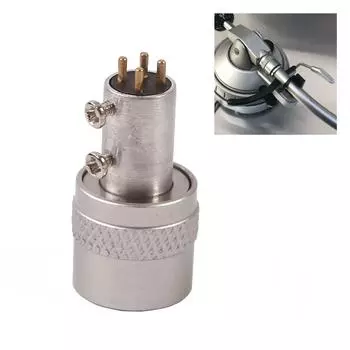 Разъем головки тонарма из алюминиевого сплава для виниловых коллекторов проигрывателей малого и среднего бизнеса расширяет возможности ваших игроков