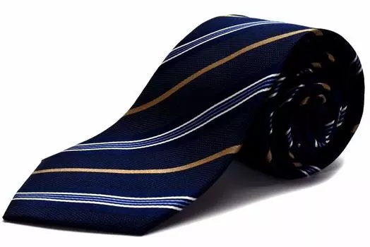 Разъем Michi MLK Navy Gold Stripe [MICHIKO LONDON] MLK-261 синий