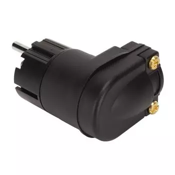 Разъем питания Phile, штекер 90 градусов, родиевый штекер переменного тока для кабеля питания HiFi своими руками EU Plug