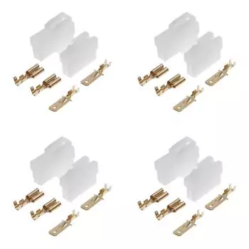 Разъем питания постоянного тока T-типа 2 Pin для радиостанций VHF/UHF для Kenwood Yaesu Icom