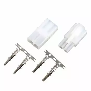 Разъем типа Tamiya серебристый большой также Eagle 2712 7.2V