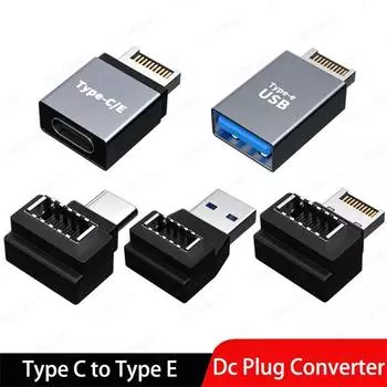 Разъем Usb C Кабельный разъем Тип-E Адаптер типа C Разъем типа C/E «мама» Тип C «папа»