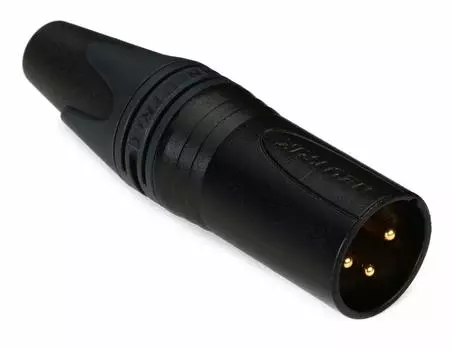 Разъем XLR NEUTRIK NC3MXX-B чёрный