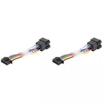 Разъем жгута проводов ISO для автомобильного стерео радиоприемника AU 16-контактный для Pioneer 2003-начало