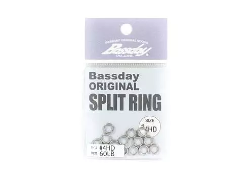 Разъемные кольца Bassday для тяжелых условий эксплуатации, размер 4, 60 фунтов (7040)