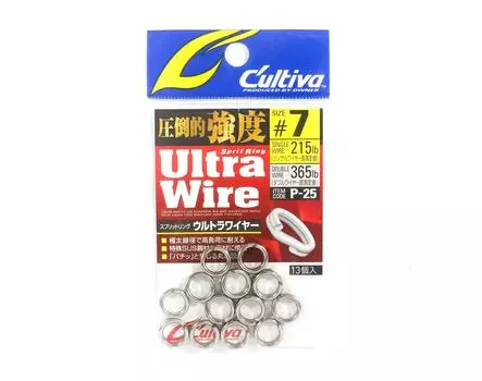 Разъемные кольца Owner P-25 Ultra Wire, размер 7 (5145)