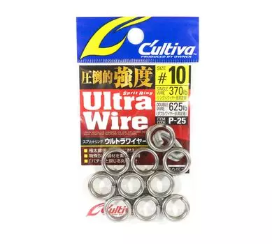 Разъемные кольца Owner P-25 Ultra Wire, размер 10 (5176)