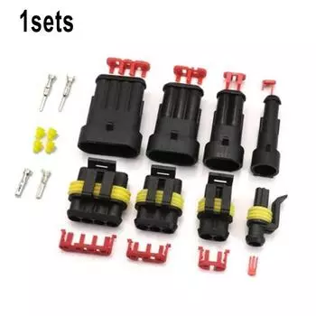 Разъемы 1/2/3/4/5/6 Pin 12A 600V Car Boat Kit 1pin
