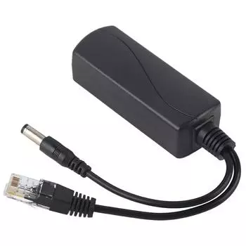 Разъемы POE от 48 до 12 В, кабель-переходник, разветвитель, инжектор, источник питания AP, изолированный тип