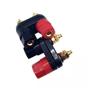 Разъемы типа «банан» Гнездо Пара клемм Разъемы своими руками Красный Черный разъем Клемма усилителя Зажимной зажим для динамика