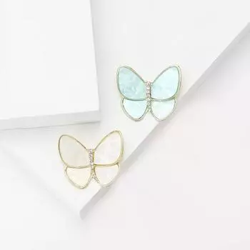 Разбейте кокон в бабочку, вечерняя лодочка с натуральной брошью в виде бабочки из рябчика, высокая темпераментность, женская одежда, брошь, украшение на булавке