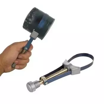 Разборный гаечный ключ с крючком, инструмент для снятия автоматического масляного фильтра, гаечный ключ с ремешком, диаметр ключа 60–120 мм, регулируемый ручной инструмент