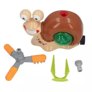 Разбрызгиватель «Улитка» с вращающейся насадкой на 360 градусов, разбрызгиватель воды, крепится к садовому шлангу для детей Ya