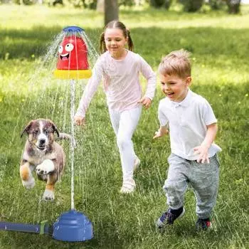 Разбрызгиватель воды, бейсбольная игрушка для детей, летняя водная игра 2 в 1