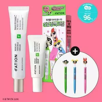 [Раздача ручек для суперкрошек] Partyon Noscanine Trouble Cream, 45 мл, специальный (+ Крем 5мл) (Издание «Крутые девчонки»), Корейская косметика