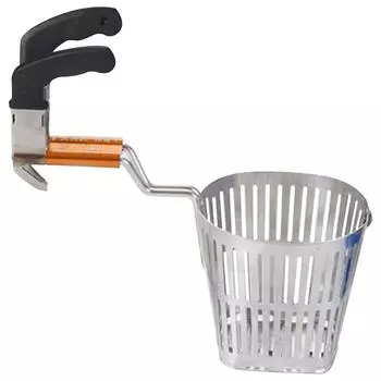 Раздельный фильтр Корзина Горшок Жаровня Шумовка Половник Нержавеющее сито Ложка Дуршлаг Поставка для ресторана Открыть Закрыть 18.00X17.50X8.50CM