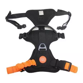 Разделенная грудь и спина для собак из нейлоновой резины, взрывобезопасный ремень для защиты груди домашних животных, плотно прилегающий ремень для контроля за собаками S