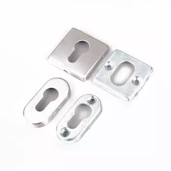 Разделенная крышка замка из нержавеющей стали 304, аксессуары для цилиндра замка внутренней двери, декоративная крышка