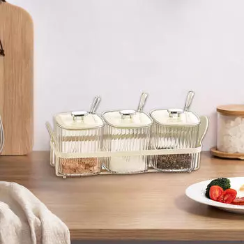 Разделенная крышкой и подносом для ложек, тарелка для закусок, многофункциональная, для рождественской вечеринки 3 Grid