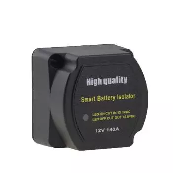 Разделенное зарядное устройство, 12 В, 140 А, чувствительное к напряжению реле для кемпера, фургона, дома на колесах