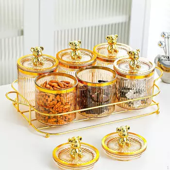 Разделенные тарелки для сухофруктов, многофункциональные, современные, с крышкой, домашний декоративный сервировочный поднос, скандинавский стиль для