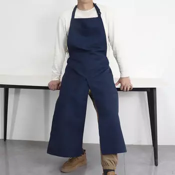 Разделенный фартук для ног Керамика легкая для женщин прочная модная художница живопись